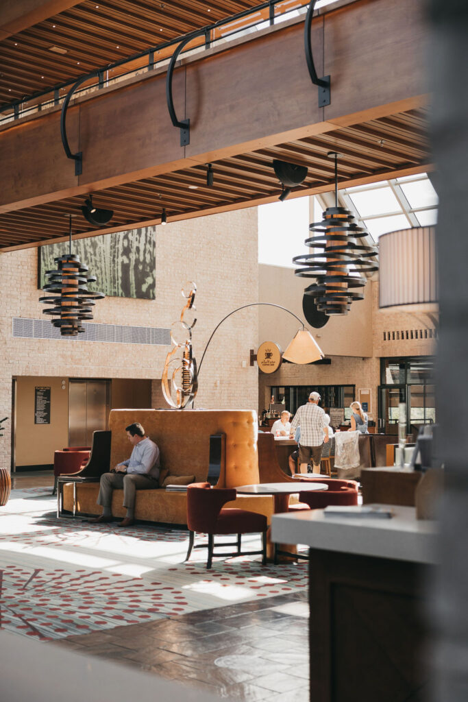 lobby of the inverness hotel